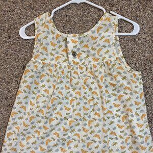 Toad&Co Small Women's Tank - Bugs & Butterflies Print